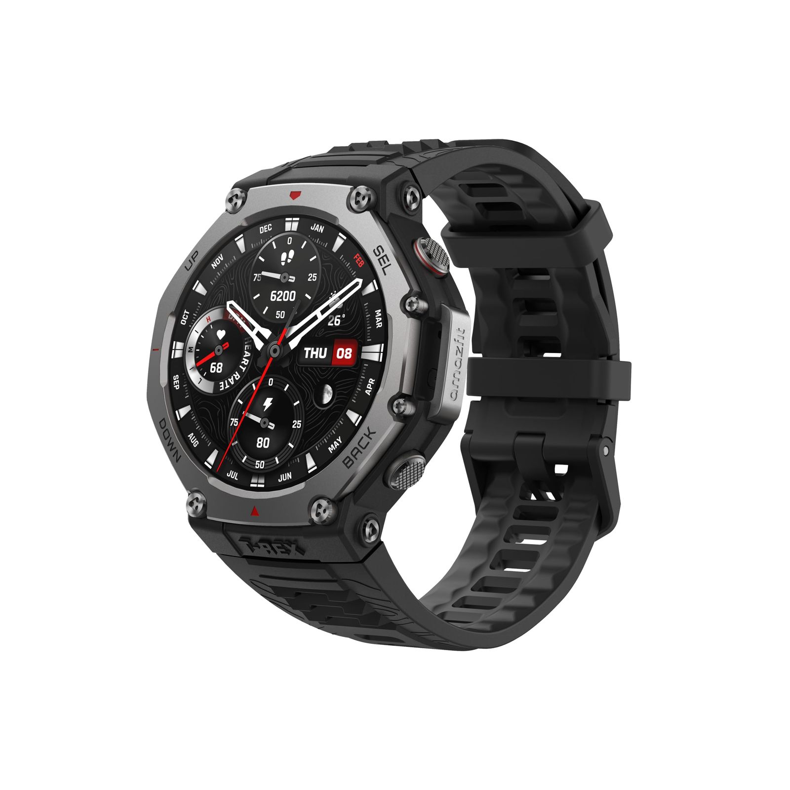 Amazfit T-Rex 0 48mm スマートウォッチ アマズフィット Pro ヤマダ 