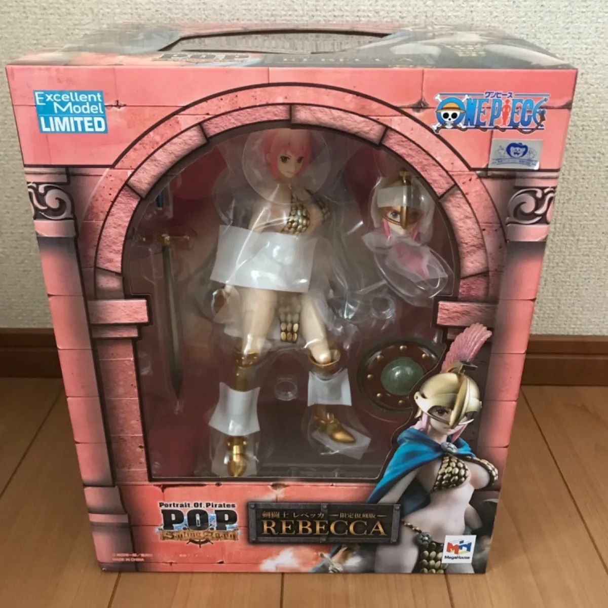 剣闘士レベッカ 限定復刻版 「ワンピース」 エクセレントモデル Portrait.Of.Pirates ワンピース”Sailing Again”  麦わらストア＆オンラインショップ限定 - メルカリ