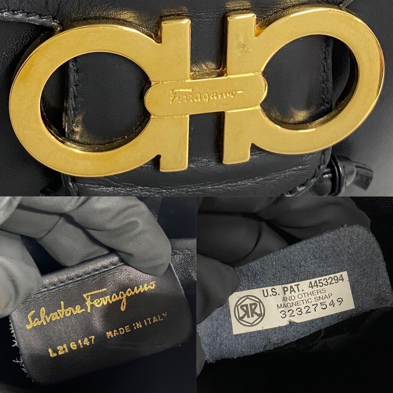 極 美品 Salvatore Ferragamo サルヴァトーレ フェラガモ