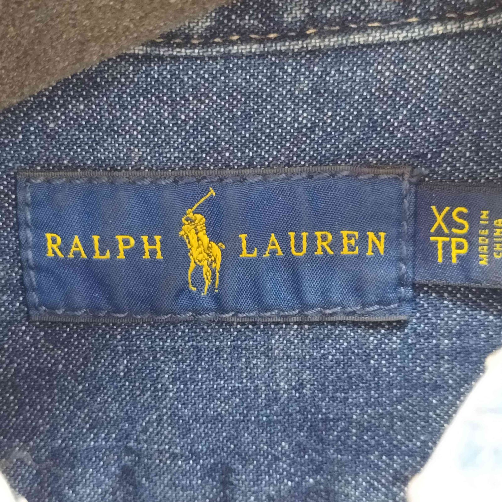 ラルフローレン RALPH LAUREN ポニー刺繍 BD デニムシャツ ラルフローレン RALPH LAUREN ポニー刺繍 BD デニムシャツ