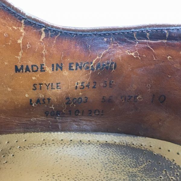 英国/イングランド製 グッドイヤー/ハンドメイド Vintage ウイング 