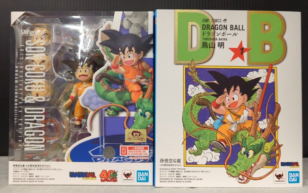 BANDAI SPIRITS S.H.Figuarts 孫悟空 u0026 龍 -40周年記念Edition-