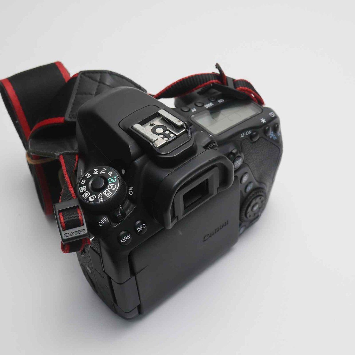 美品 EOS 80D ボディ ブラック Canon あすつく 土日祝発送OK-