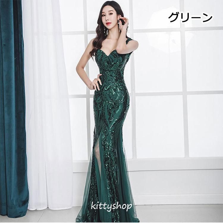 ロングドレス キャバドレス