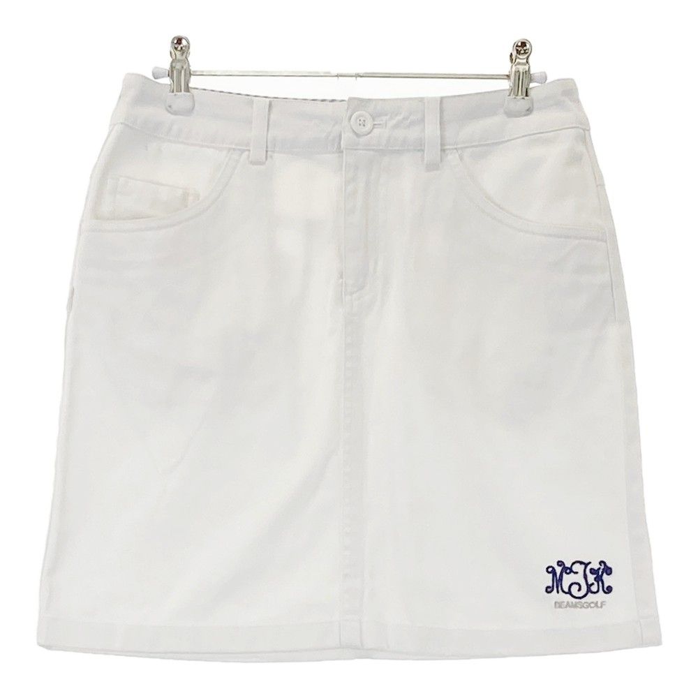 サイズ：S BEAMS GOLF ビームスゴルフ ストレッチスカート ホワイト系
