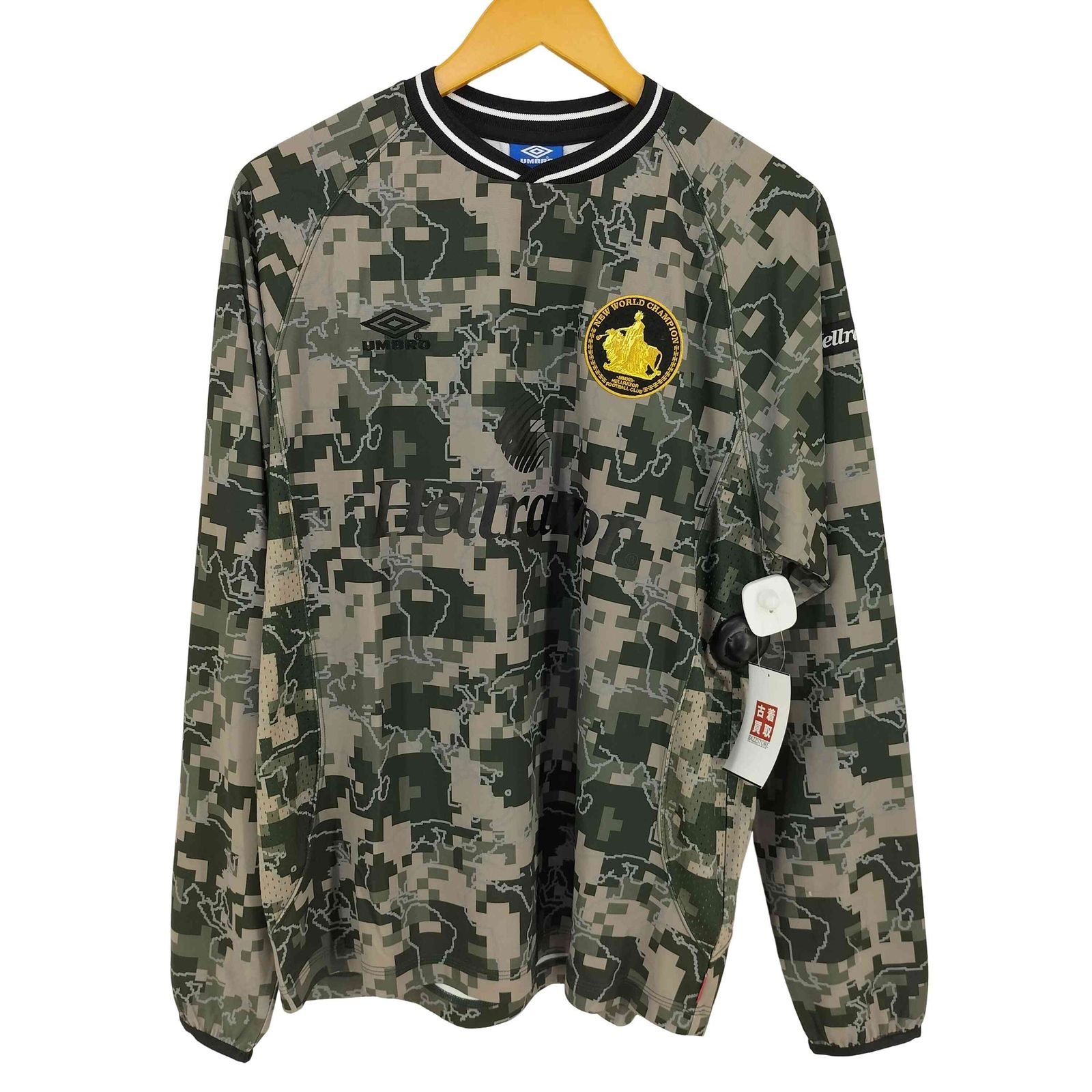 ヘルレイザー HELLRAZOR NEW WORLD DIGITAL CAMO FOOTBALL JERSEY