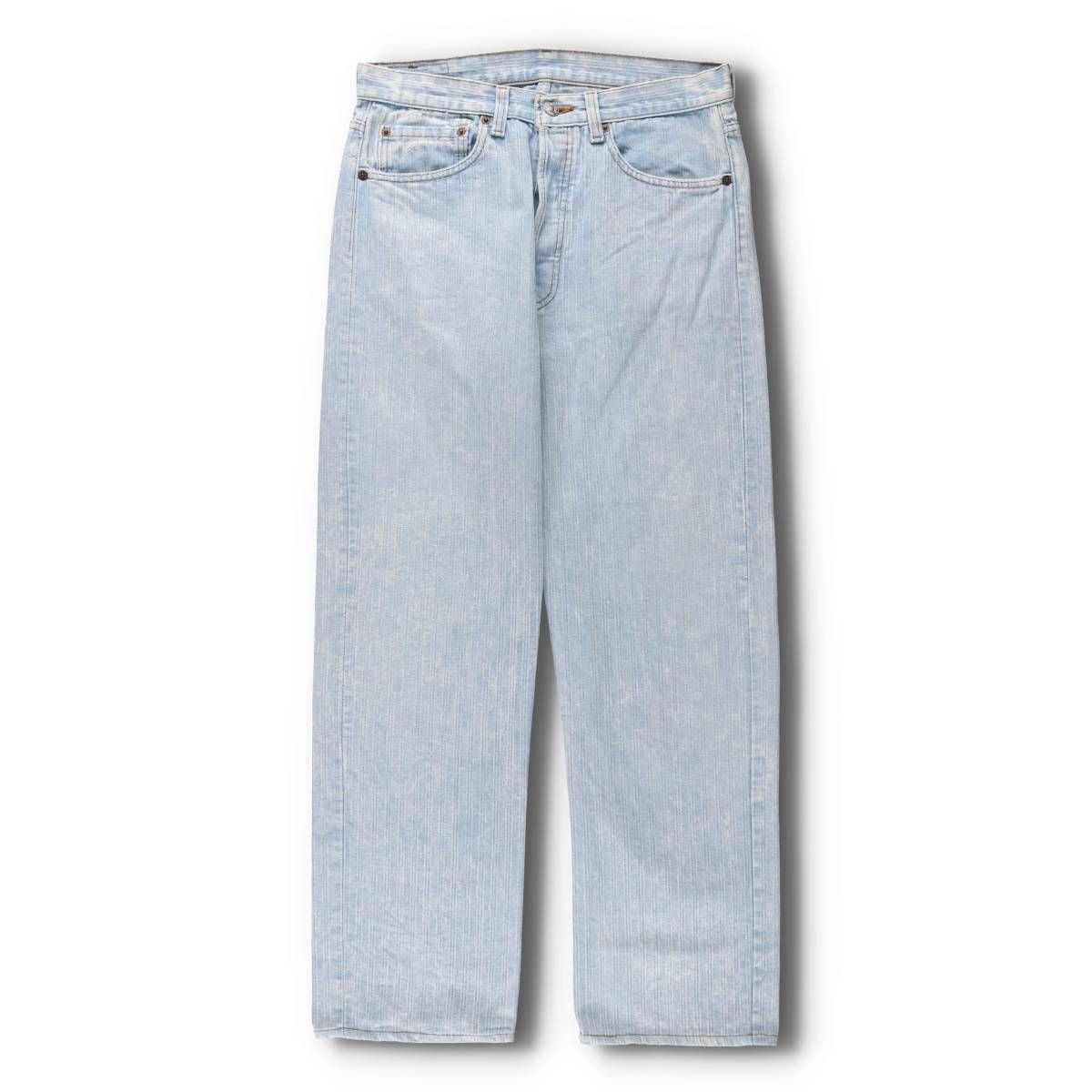 古着 80年代 リーバイス Levi s 501-0605 ストライプ柄 ストレートデニムパンツ メンズw31相当 ヴィンテージ|evb029287