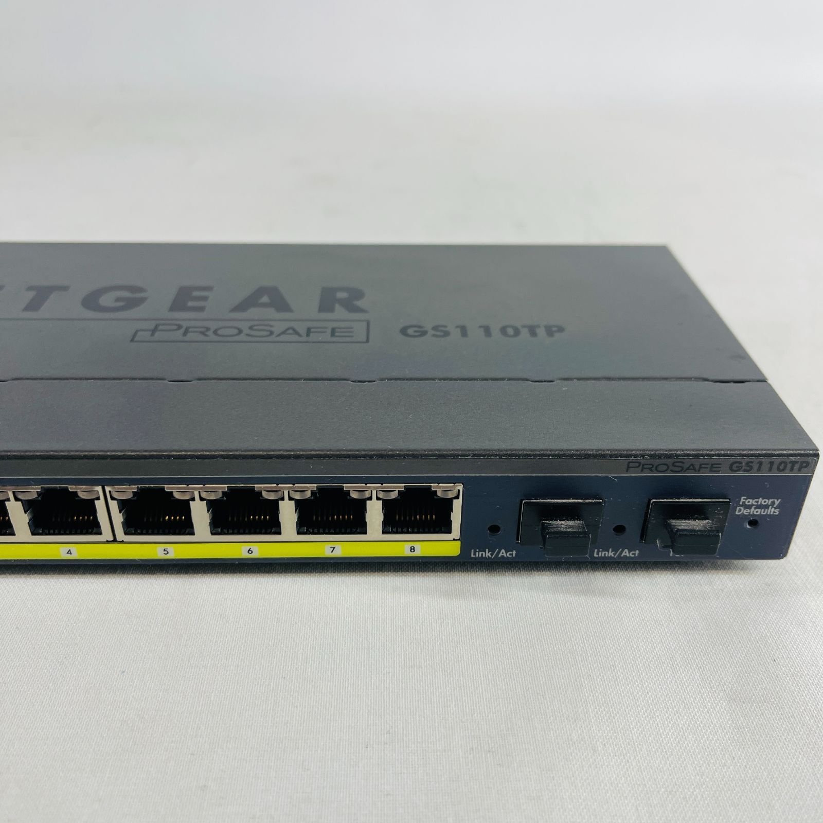 ネットギア NETGEAR スイッチングハブ 8ポート 1G (SFPx2) PoE+ (55W 
