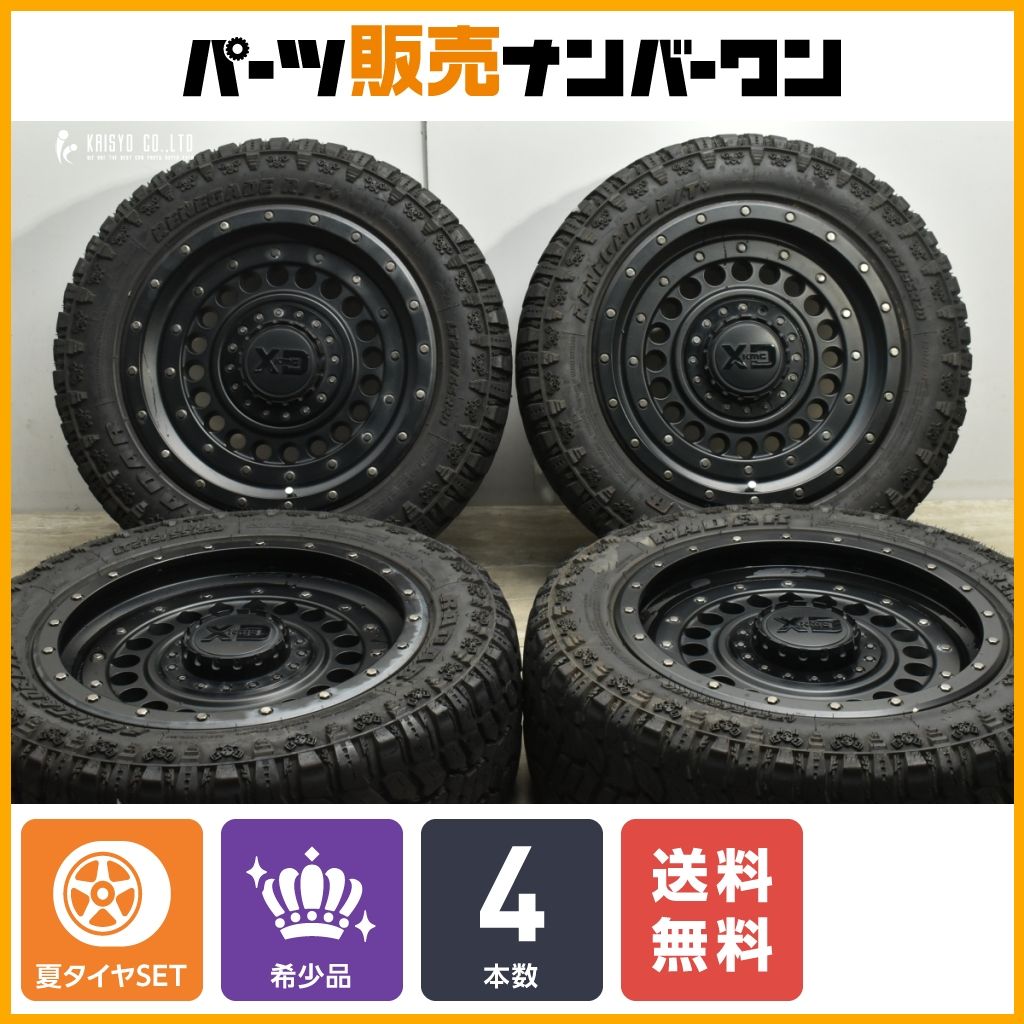 150 プラド等に】KMC XD136 PANZER 20in 9J ±0 PCD139.7/135 6H RADAR