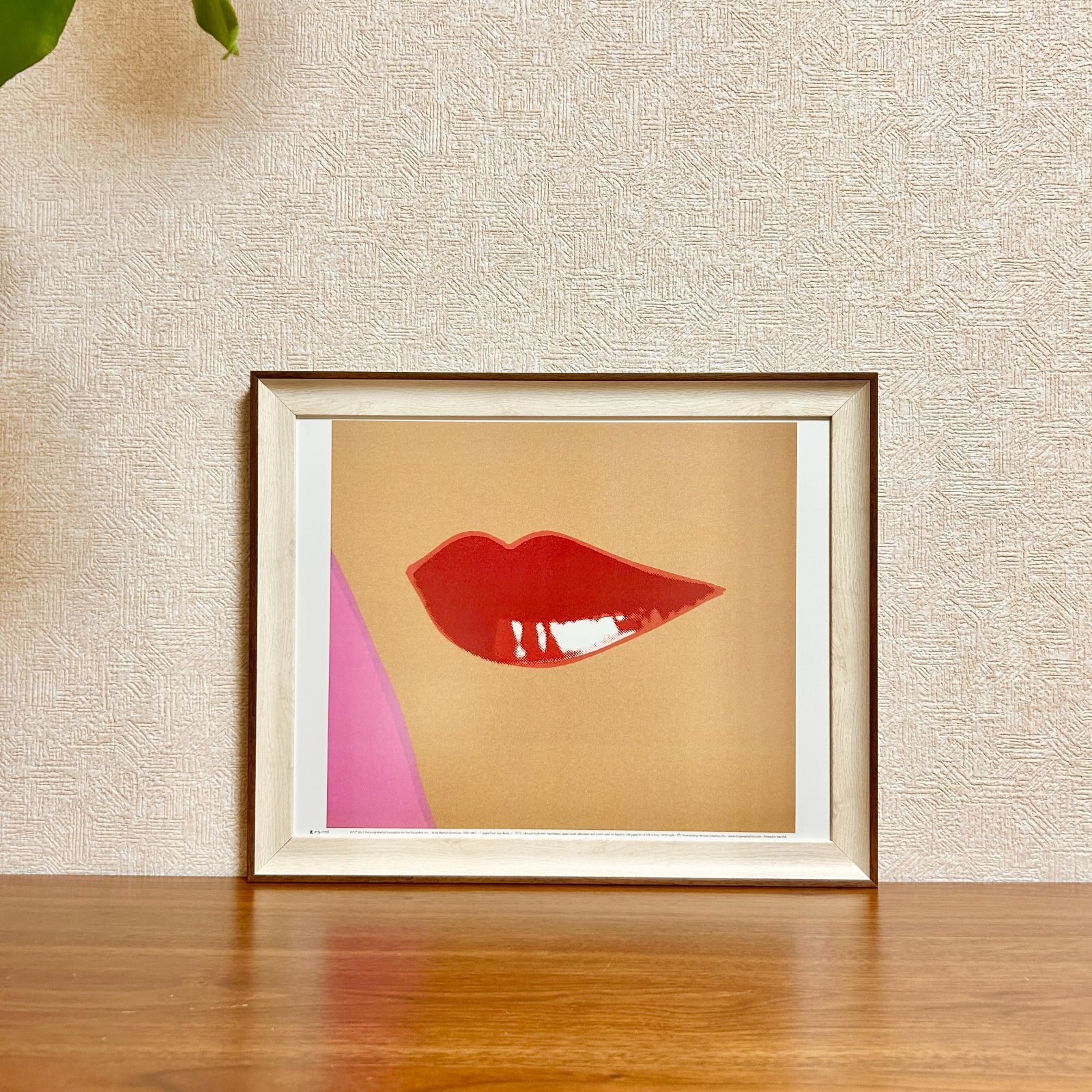 WARHOL、Coffee Label、希少画集画、新品額装付 WARHOL、Coffee Label