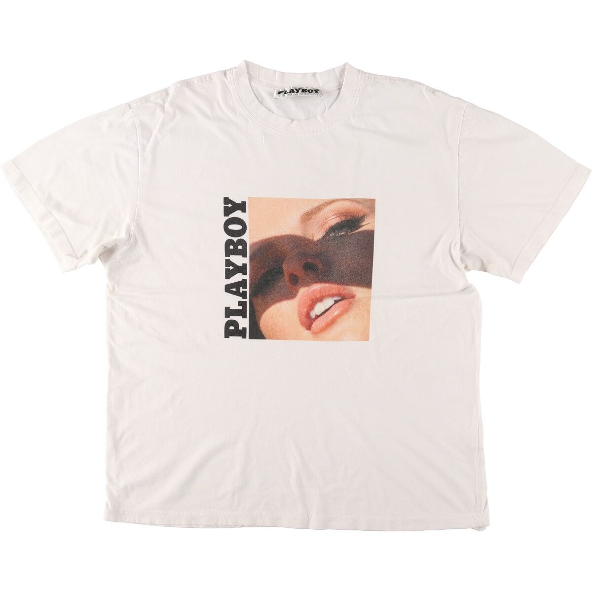 古着 90年代~ プレイボーイ PLAYBOY 半袖 ロゴTシャツ メンズL ヴィンテージ/eaa453116