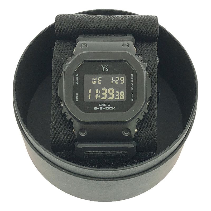 【美品】  Y's / ワイズヨウジヤマモト | × CASIO G-SHOCK / カシオ ジーショック GM-S5600YS / 腕時計 | ブラック | レディース Y's、G-SHOCKとの特別なコラボレートモデルを発表 | 株式会社ヨウジ