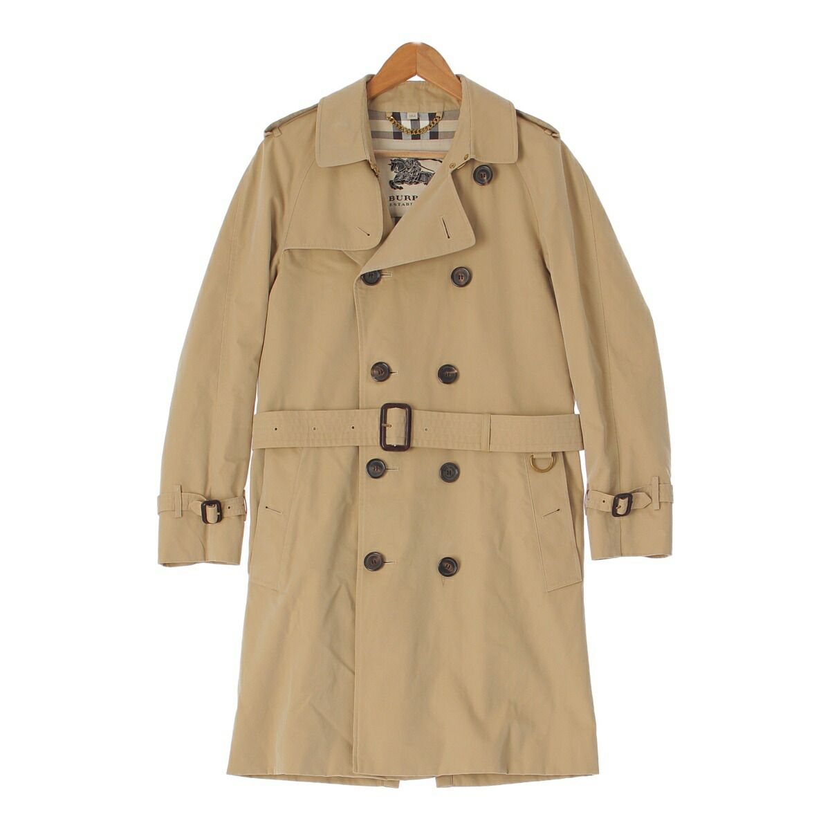 トレンチコート ベージュ ベルト 44