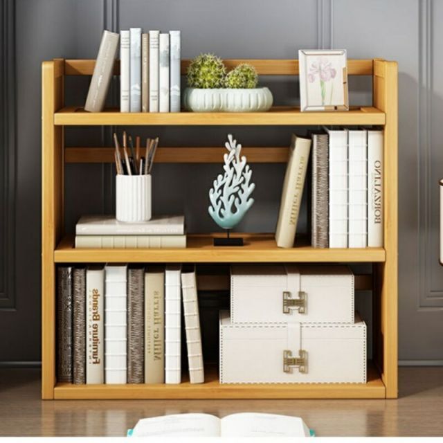 3段（高さ64.5cm） 卓上チェスト 竹 おしゃれ 卓上ラック 小さめ 本棚