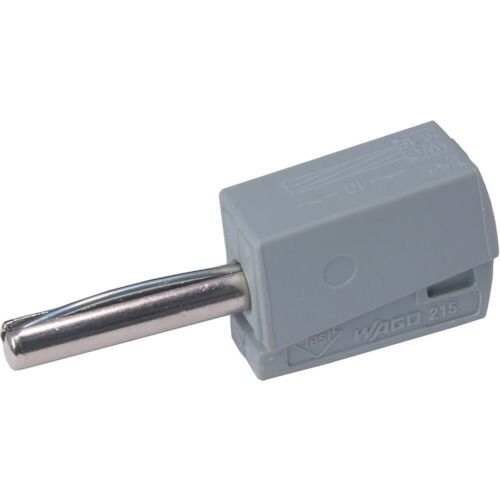 ＷＡＧＯ　バナナプラグ　グレー　４個入