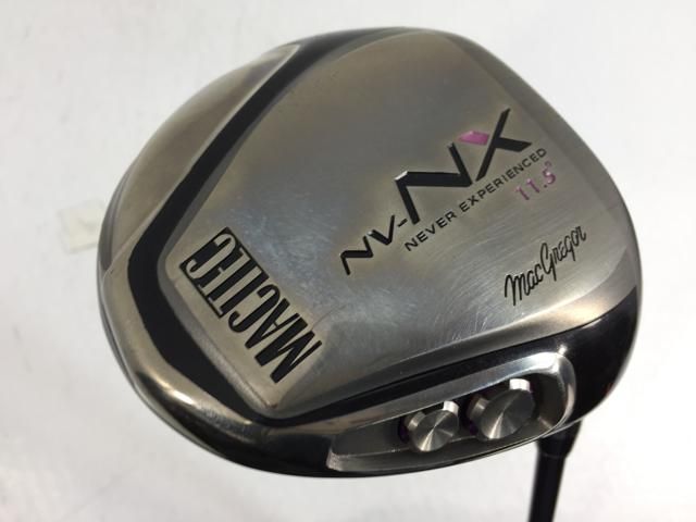 【中古ゴルフクラブ】マグレガー マックテック NV-NX ドライバー レディス NX クワドラアクションシャフト 1W