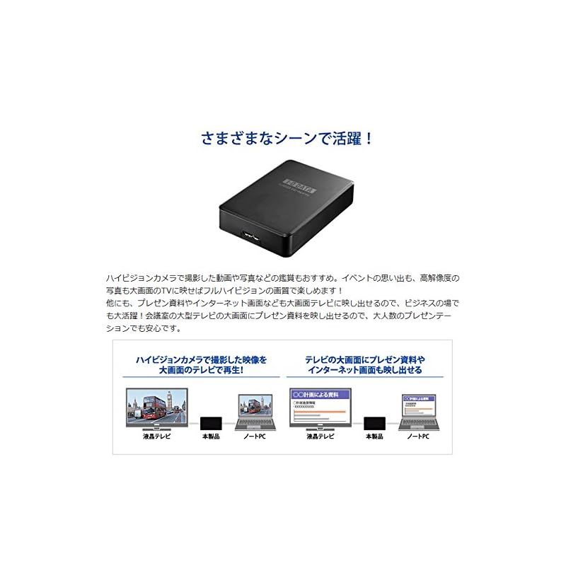  アイ オー データ マルチ画面 外付グラフィックアダプター USB 3 0 HDMI端子対応 WUXGA フルHD 日本メーカー RGB H 周辺機器 Wii