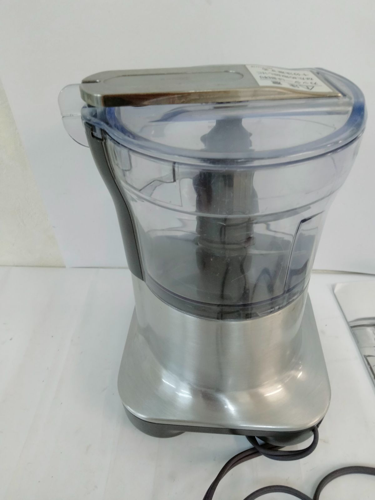 DeLonghi DCP250-RN ミニフードプロセッサー 通電起動確認済 取