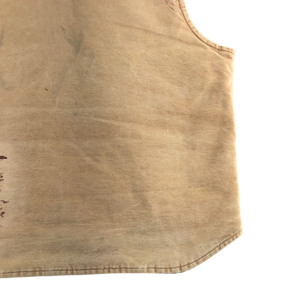 【まーさん】【古着】carhartt ダックベスト　USA製 古着 カーハート Carhartt ダックベスト メンズXL相当/eaa505794