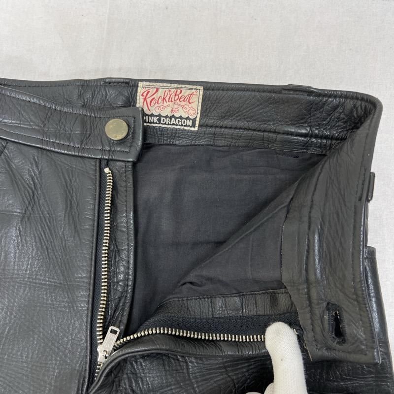 ピンクドラゴン レザーパンツ PINK DRAGON ピンクドラゴン その他ボトムス レザーパンツ