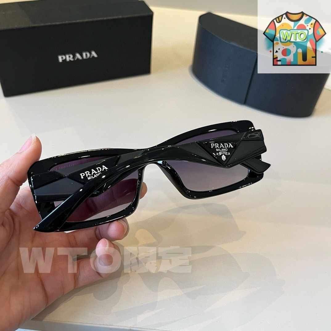 PRADA　サングラス Prada Logo Acetate Butterfly Sunglasses | Neiman Marcus