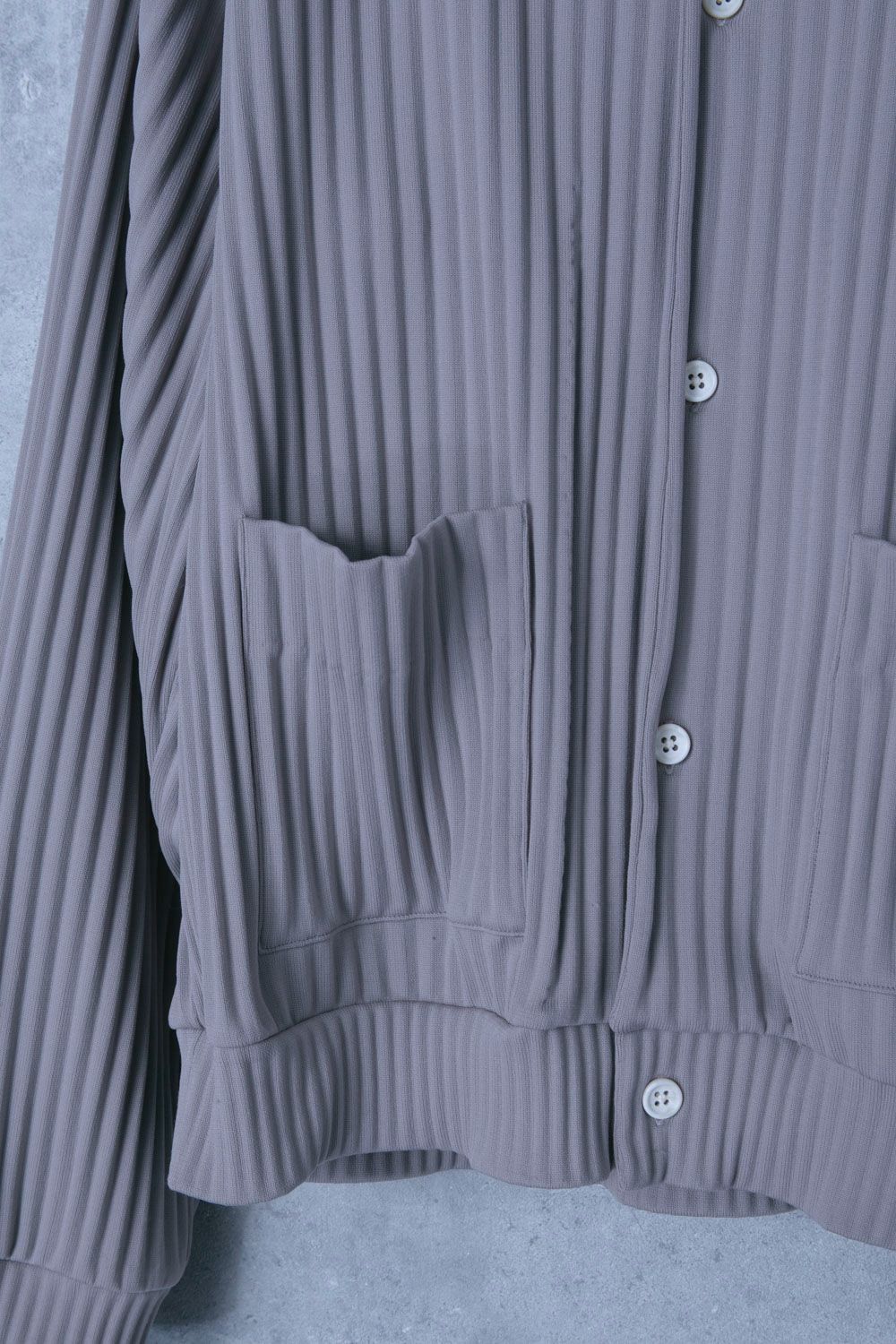 stein pleated knit cardigan プリーツ カーディガン PLEATED KNIT