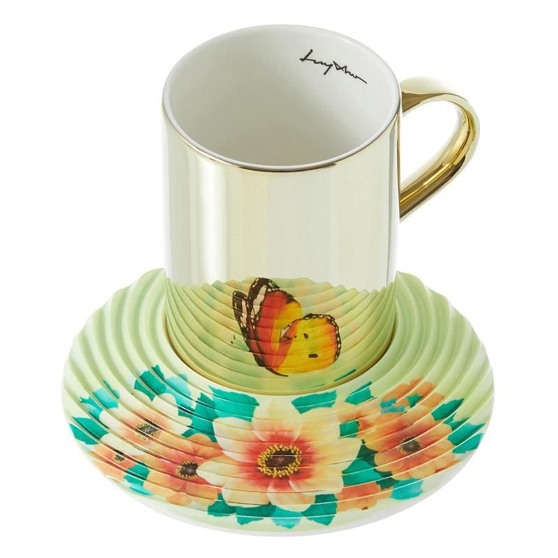 JP Luycho On Flowers Series Red-amp-Yellow Butterfly 350ml