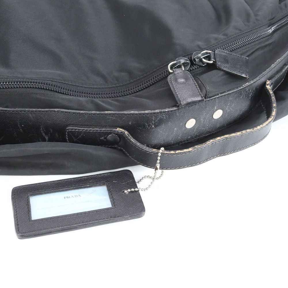 プラダ 三角ロゴ テスート ナイロン レザー ガーメント スーツケース キャリー 出張 旅行 ビジネス ブラック メンズ EEE CV38-8 WWW_USTAUSTRALIA_COM_AU