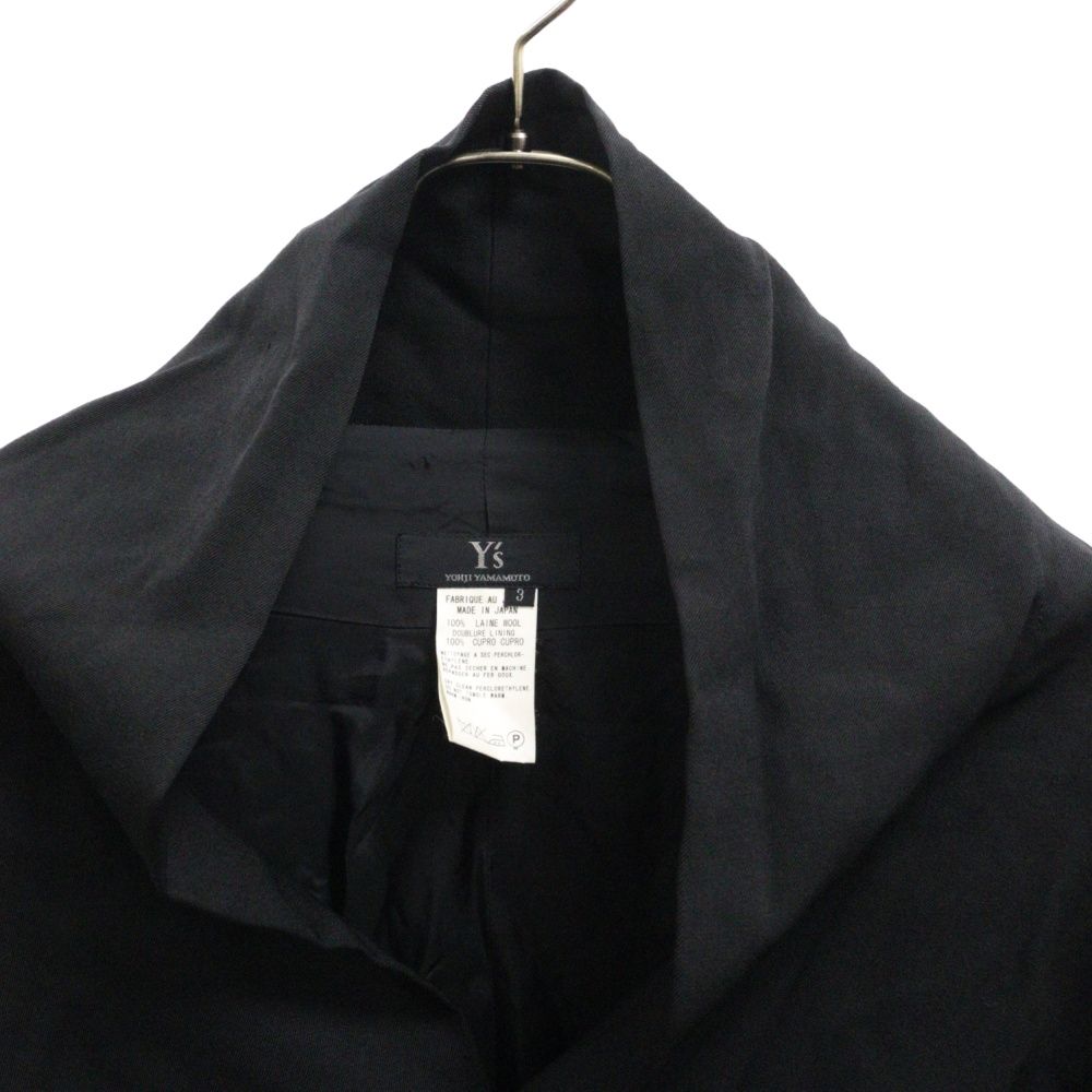 Y’s ワイズ変形ショートコート Y's (ワイズ) Short Coat 変形ドルマン ショートコート YJ-J22-108