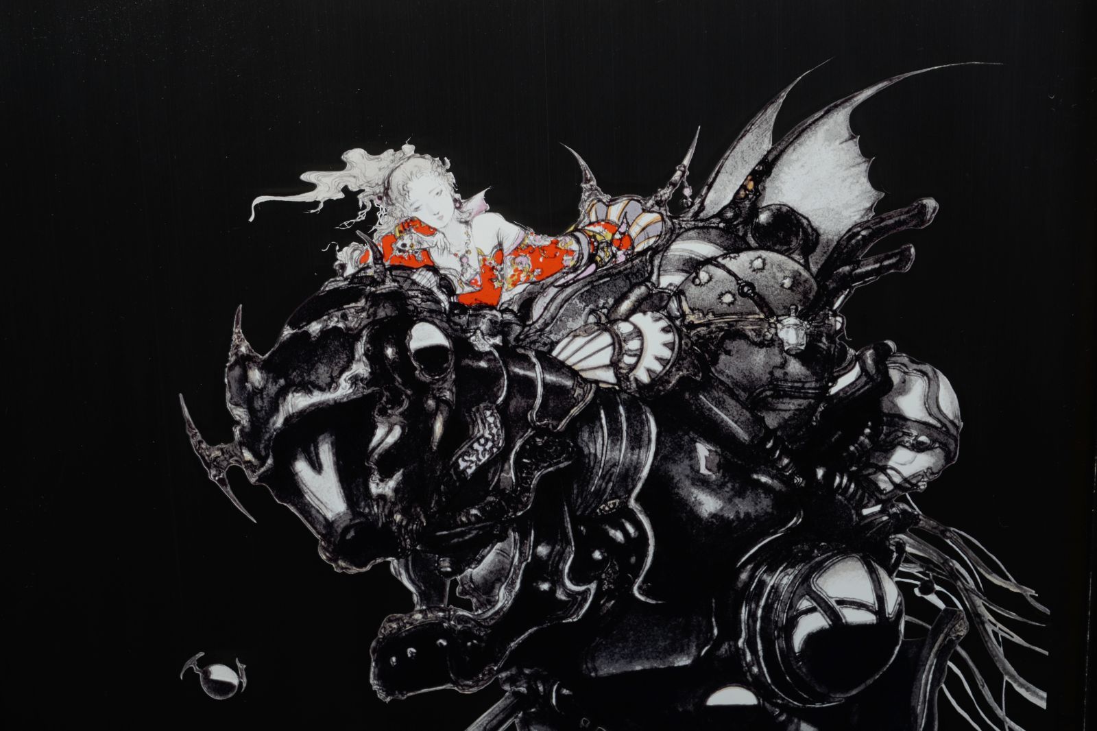 超希少Ed.8/200・美品》天野喜孝「アーマー（FF6 魔導アーマー