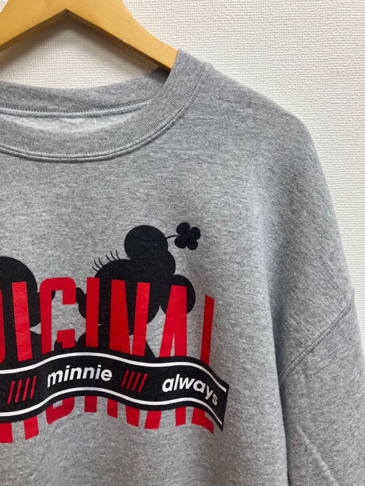 古着　XL   ディズニー　Disney ミッキー　ミニー  スウェット　大きいサイズ