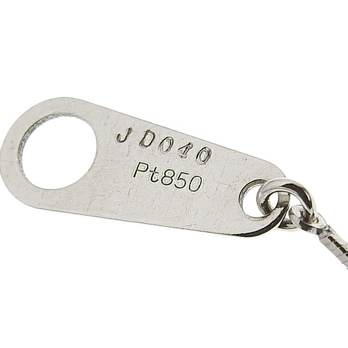 美品 Pt900.850/デビアス【Trilogy】正規品 ダイヤネックレス PT900/850 ダイヤモンドネックレス | VERITEOnline-Shop