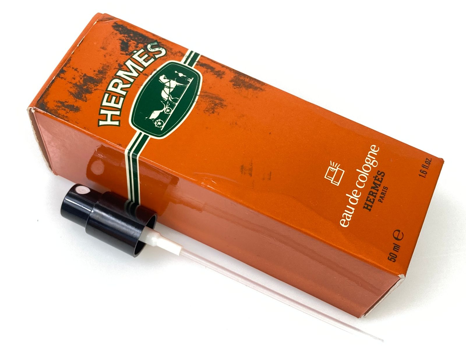 満量 エルメス Hermes オーデコロン スプレー付 50ml 匿名配送