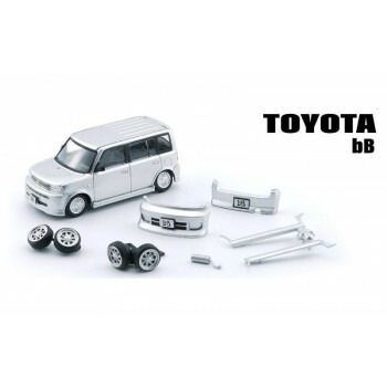 ビーエムクリエイションズ トヨタ 2000 bB 1/64スケール シルバー RHD64B0379