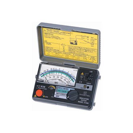 新品・7営業日以内発送】3144A 共立電気計器 2レンジ小型絶縁抵抗計 