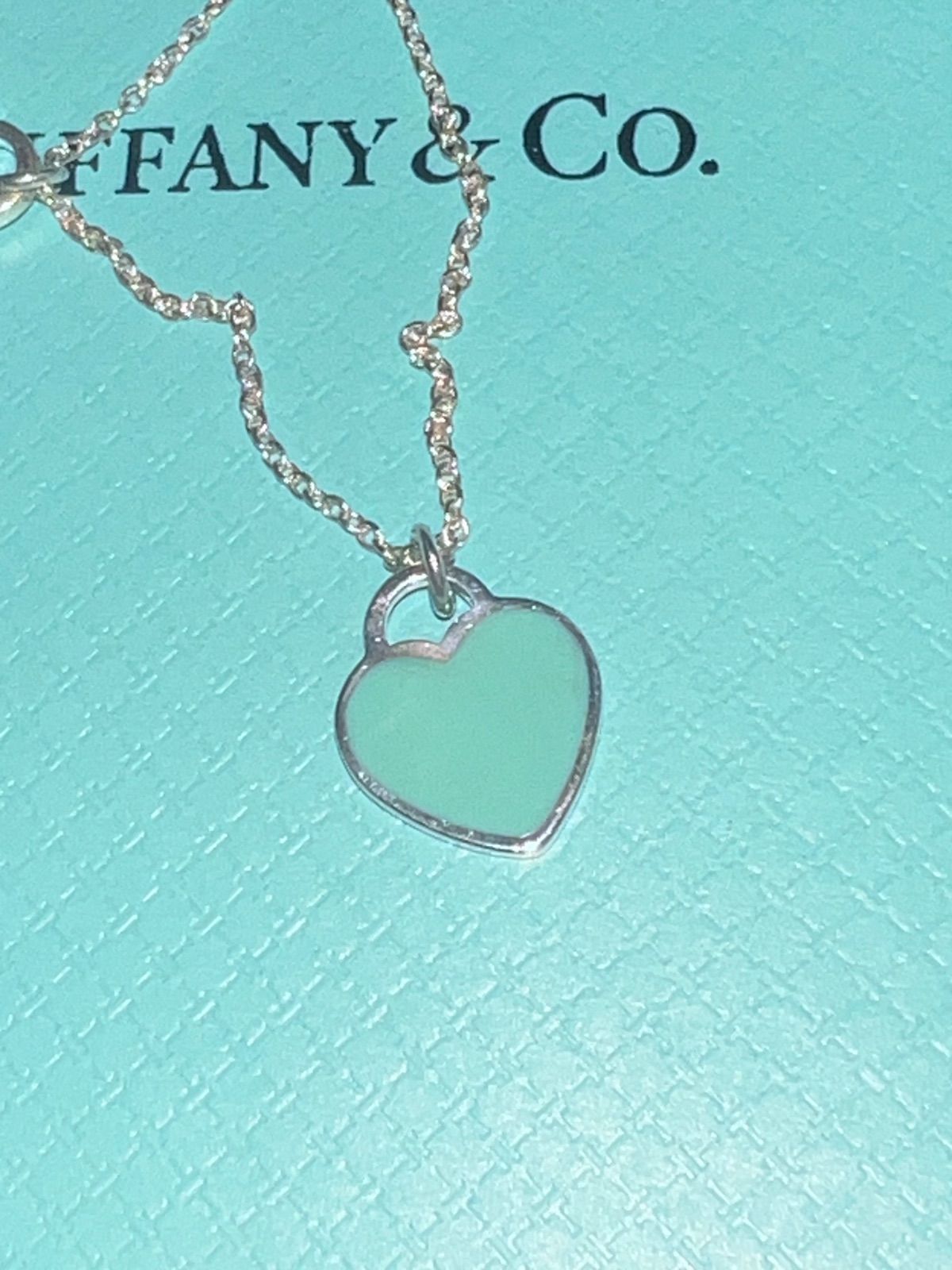 ティファニー リターントゥ ダブル ハートタグ エナメル ネックレス SC2fe