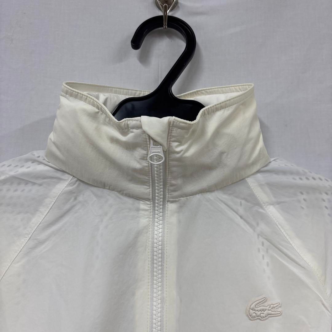 ラコステ ショートフーディーナイロンジャケット - メルカリ