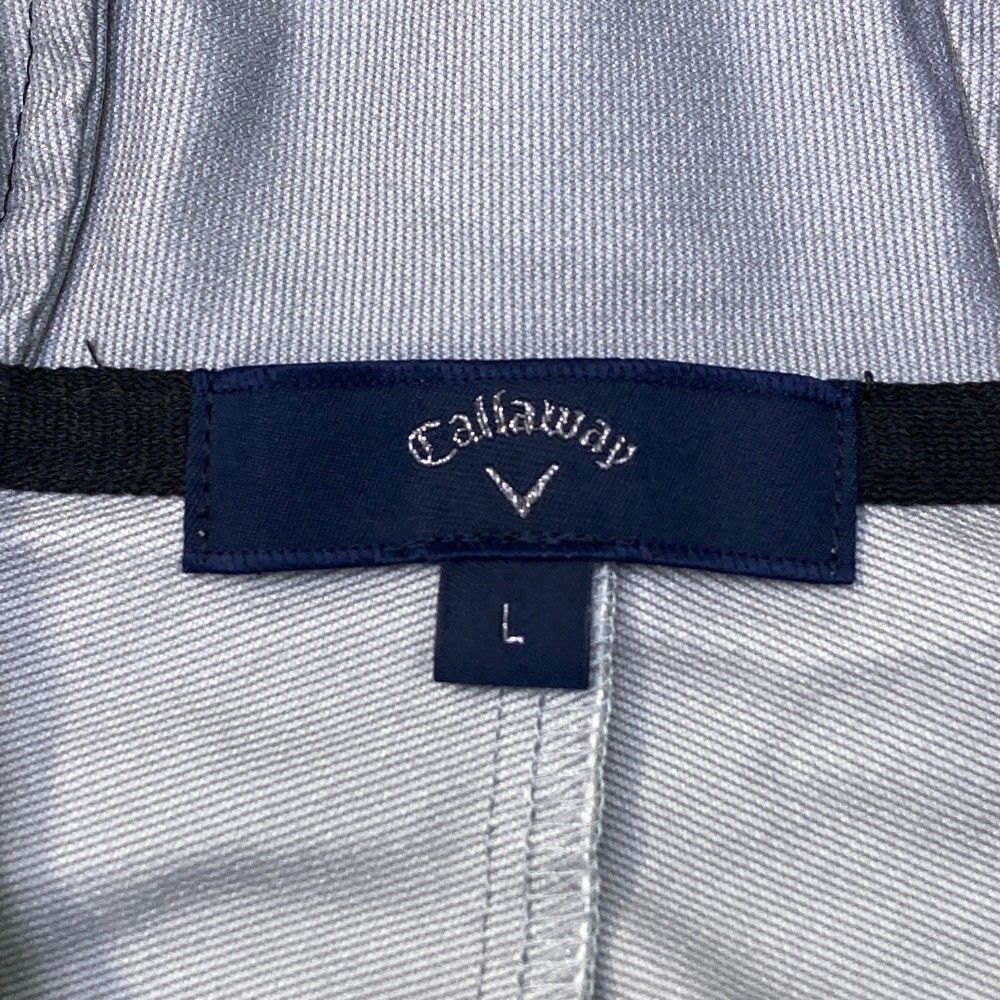 サイズ：L CALLAWAY キャロウェイ  ジップパーカー  グレー系 [240101410346] ゴルフウェア メンズ ストスト サイズ：L CALLAWAY キャロウェイ ジップパーカー グレー系