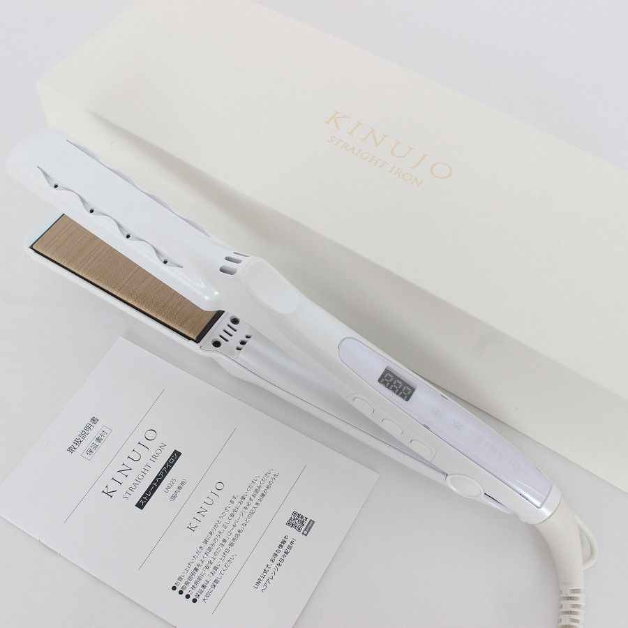 KINUJO STRAIGHT IRON LM225 シルクプレート ヘアアイロン 絹女 キヌージョ 本体