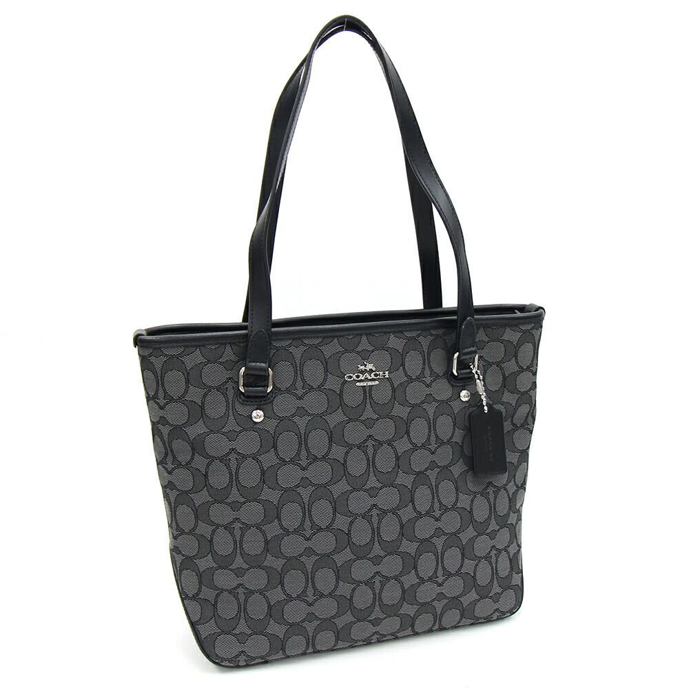 【美品】COACHコーチ トートバッグ F58282 シグネチャー ハンドバッグ 楽天市場】コーチ F58292 シグネチャー トートバッグ PVC