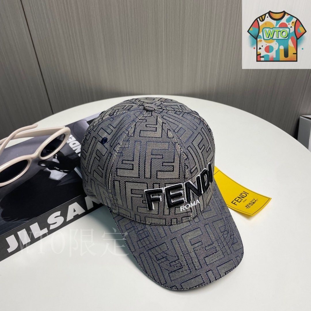 FENDI FFロゴ ベースボールキャップ 【公式通販】