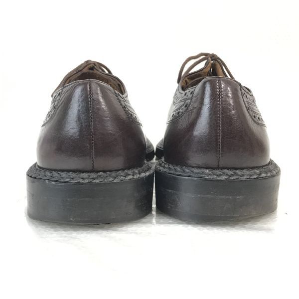 試着交換OK！70s-80s/Vintage★アポロ/APOLLO (旧 Heinrich Dinkelacker★ウイングチップ【9G/27.5/茶/BROWN】ハインリッヒディンケラッカー/靴/shoes◆bJ-113 試着交換OK！70s-80s/Vintage☆アポロ/APOLLO (旧 Heinrich