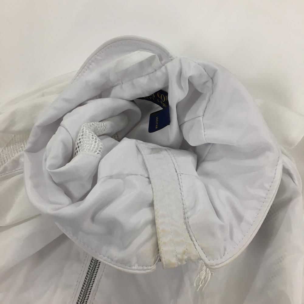 ラルフローレン アウターベスト 白 ポニー刺しゅう メッシュ裏地