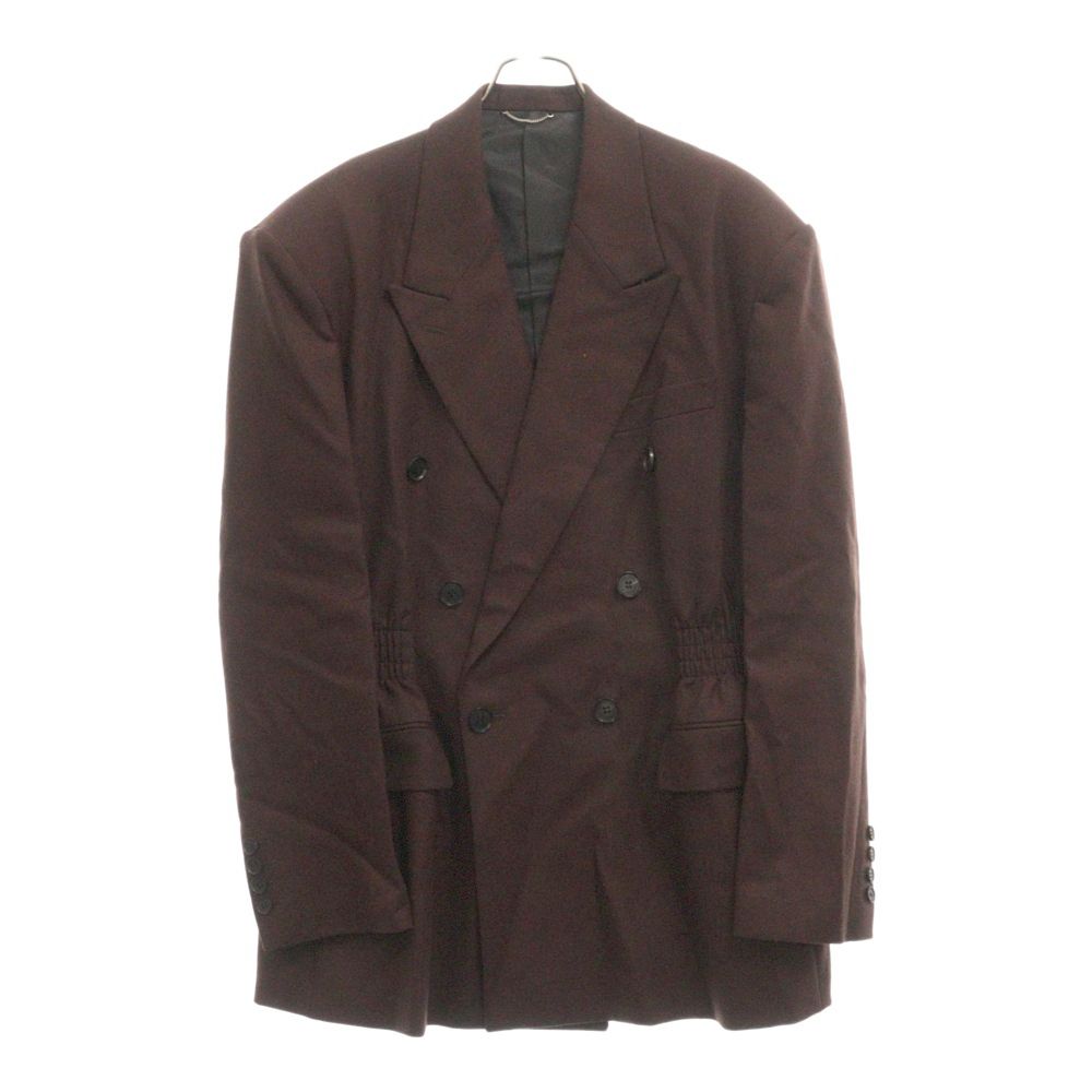 JOHN LAWRENCE SULLIVAN (ジョンローレンスサリバン) 20AW WAIST GATHERED JACKET ウエストギャザージャケット テーラードジャケット レッド 1B007-0120-11