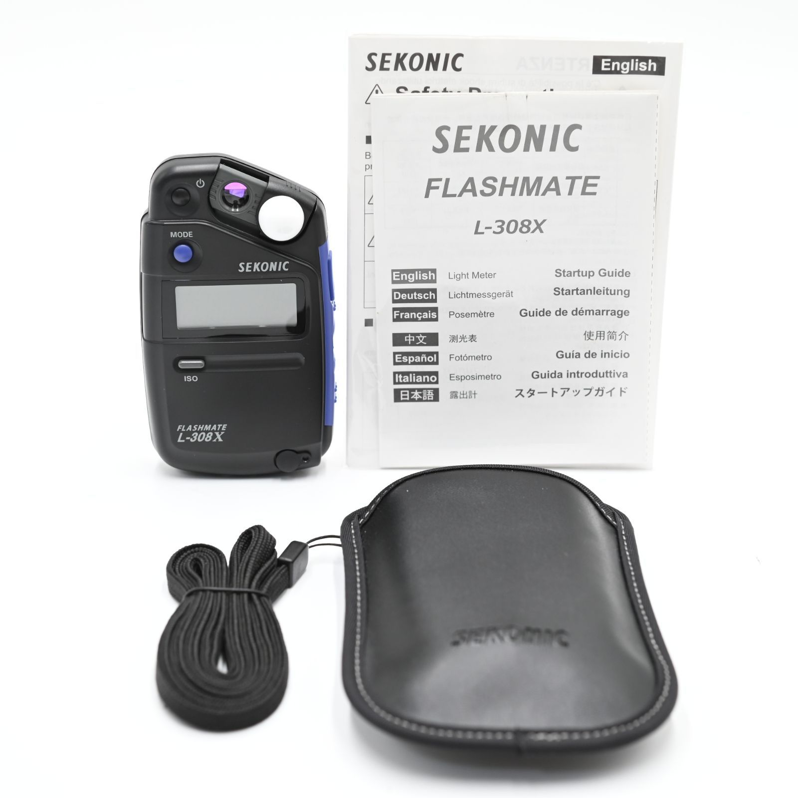 【新品級】SEKONIC セコニック 露出計 フラッシュメイト L-308X JE60 #1274