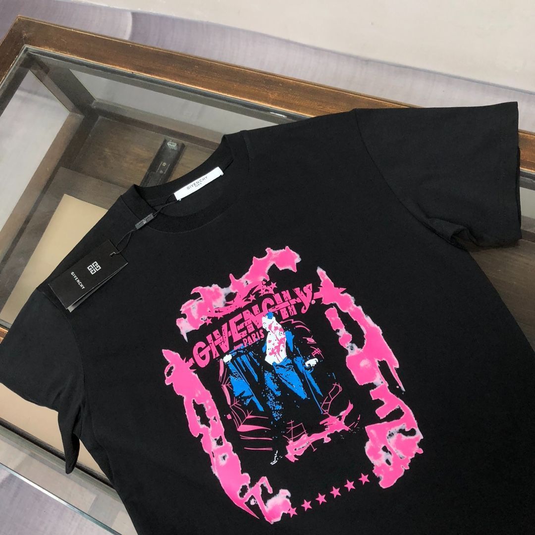 GIVENCHY 25SS Tシャツ・カットソー マルチカラー GIVENCHY 25SS Tシャツ・カットソー マルチカラー Printed