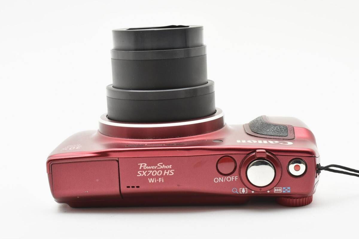 K1136 Canon キャノン SX700 HS レッド PC2047 Amazon | Canon デジタルカメラ Power Shot SX700 HS レッド 光学30倍