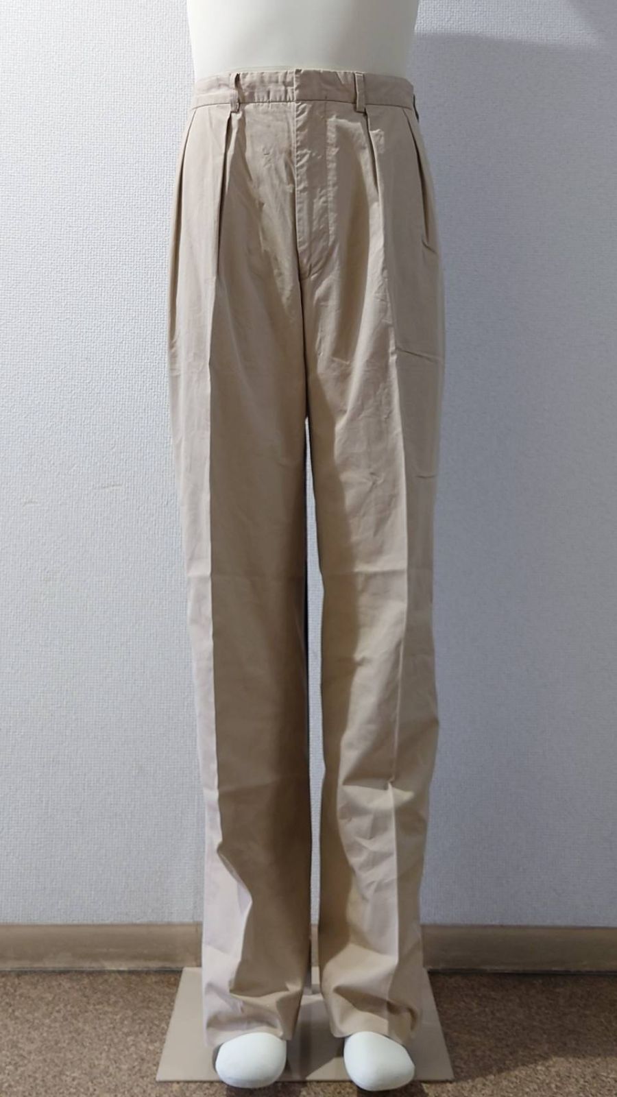 90's Polo Ralph Lauren ツータック チノパンツ W36 ベージュ - メルカリ