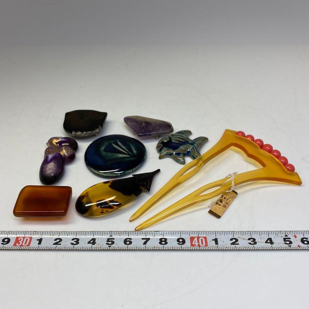 本鼈甲 陶製 帯留 90g 東里6-0803ア㉓