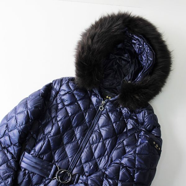 美品 TATRAS タトラス PALMA ベルト付きロングダウンコート 03 